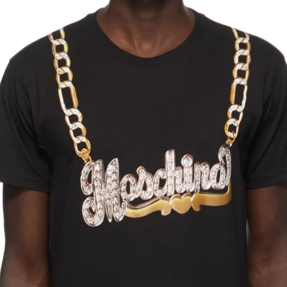 Moschino Other - Moschino Macro Necklace TShirt NWT